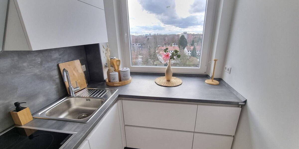 Etagenwohnung Hamburg Steilshoop - 2 Zimmer, 57 m&sup2;, 1.690&euro; | Angebot:26184432