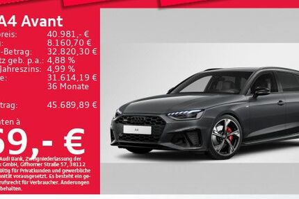 Audi A4 23.387 km 40.981 &euro; Eching 85386