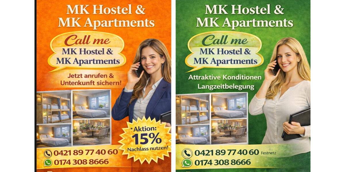 Ferienimmobilie Bremen Walle - 80&euro; | Angebot:15292085