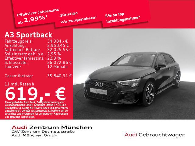 Audi A3 38.432 km 34.984 &euro; München 80935