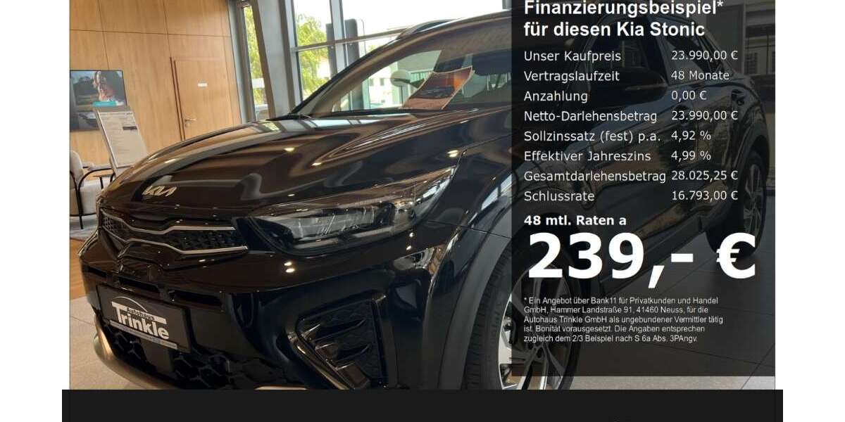 Kia Stonic 10.000 km 23.990 &euro; Schorndorf 73614