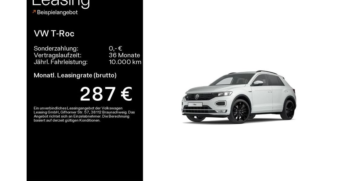 VW T-Roc 41.800 km 24.999 &euro; Linsengericht 63589