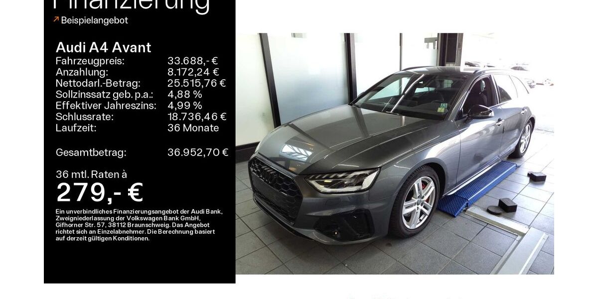 Audi A4 56.900 km 33.688 &euro; Mühlheim 63165