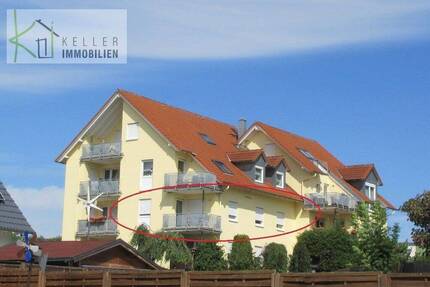 Sonnige 3-Raum-Wohnung mit Süd-West-Balkon und PKW-Stellplatz - am Stadtrand von Werdau