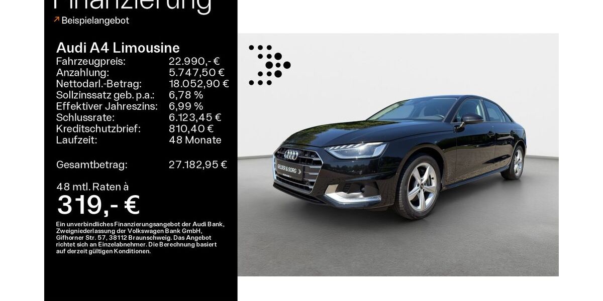Audi A4 120.490 km 22.990 &euro; Ebern 96106