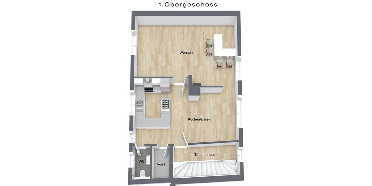 Reihenhaus Schramberg - 4 Zimmer, 144 m&sup2;, 1.120&euro; | Angebot:26296304