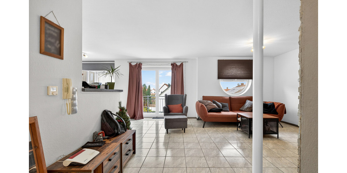 Freiwerdend: Moderne Wohnung mit Balkon und TG in zentraler Lage - Etagenwohnung Muggensturm | Angebot:26675705
