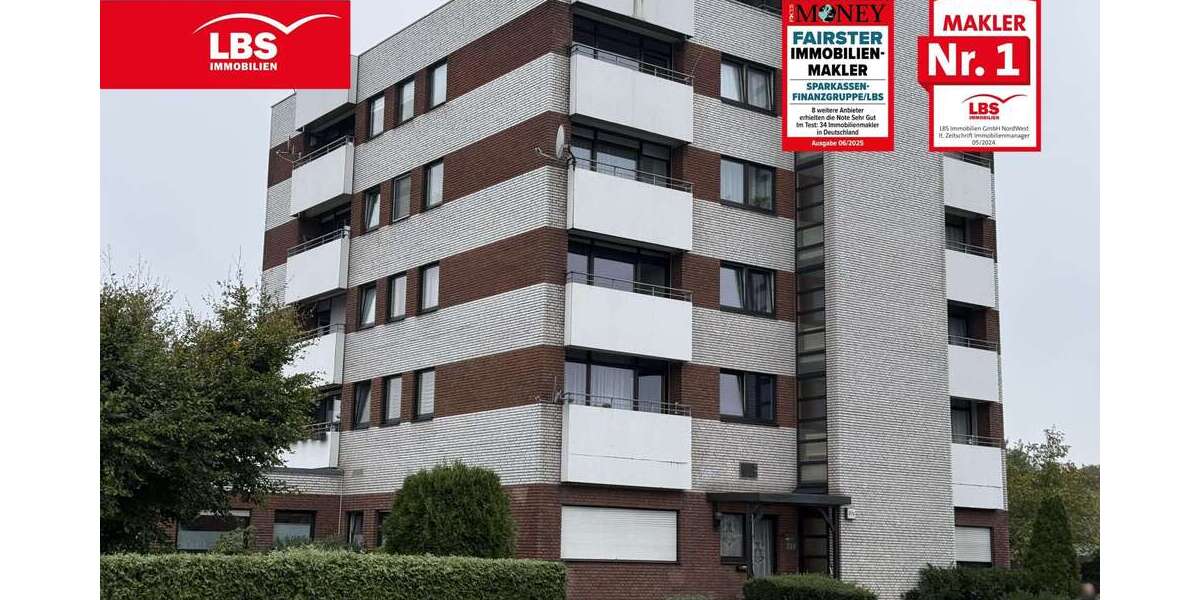 Etagenwohnung Borken - 3 Zimmer, 68 m&sup2;, 138.000&euro; | Angebot:24157358