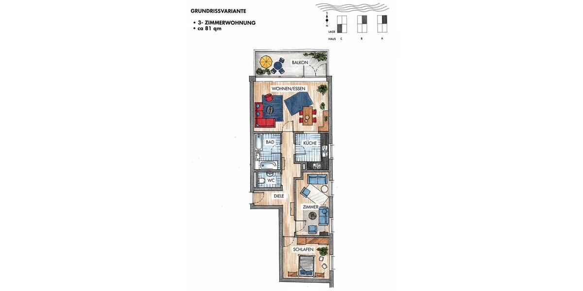 Mehrfamilienhaus, Wohnhaus Berlin Friedrichshain-Kreuzberg - 3 Zimmer, 81 m&sup2;, 859.000&euro; | Angebot:26834705
