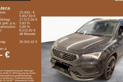 Seat Ateca 116.517 km 23.430 &euro; Feldkirchen/Westerham 83620