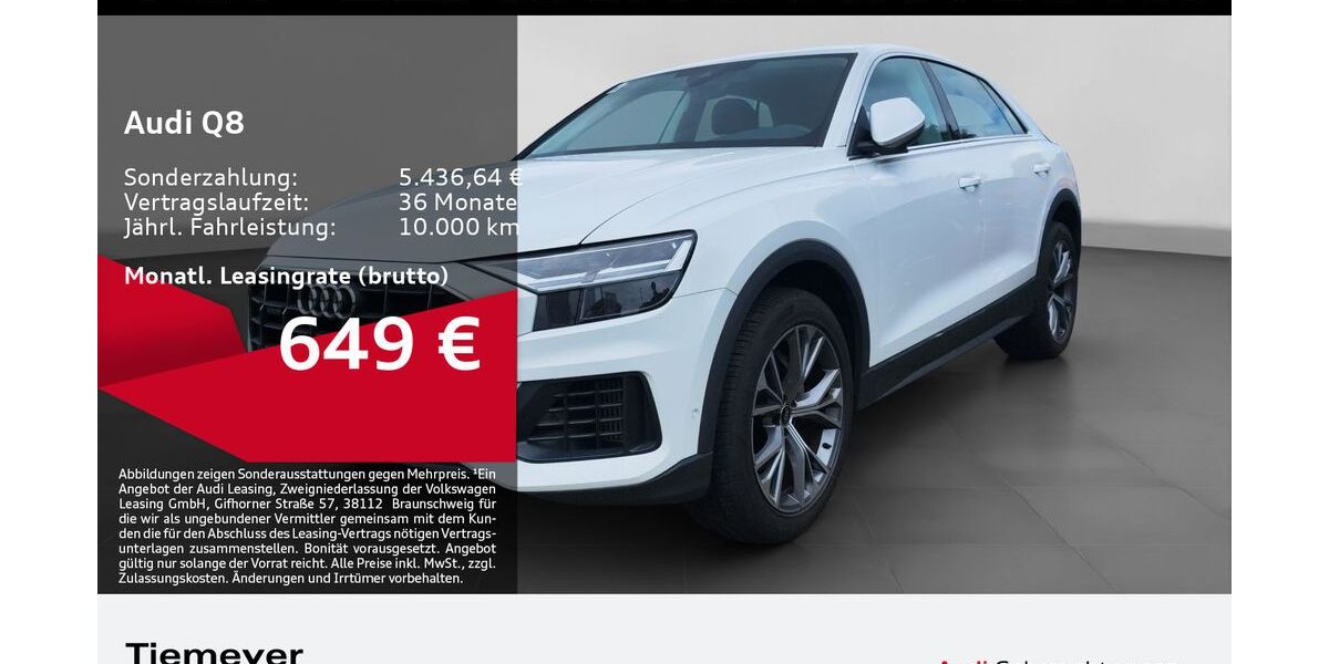 Audi Q8 32.802 km 51.690 &euro; Remscheid 42897