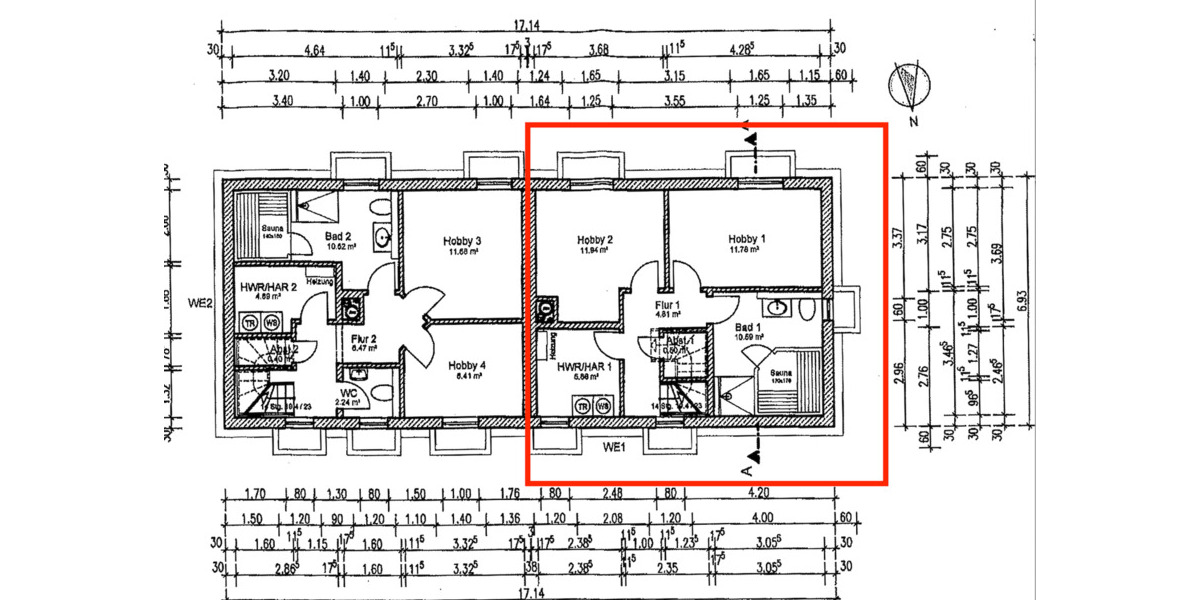 Doppelhaushälfte List - 6 Zimmer, 125 m&sup2;, 2.250.000&euro; | Angebot:26557993