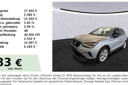 Seat Arona 19.150 km 17.950 &euro; Nürnberg 90431