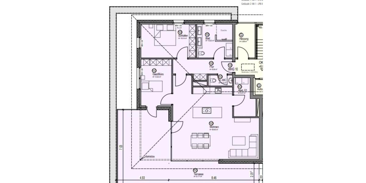 Emsbüren: Schöne helle Penthauswohnung 3 zimmer
