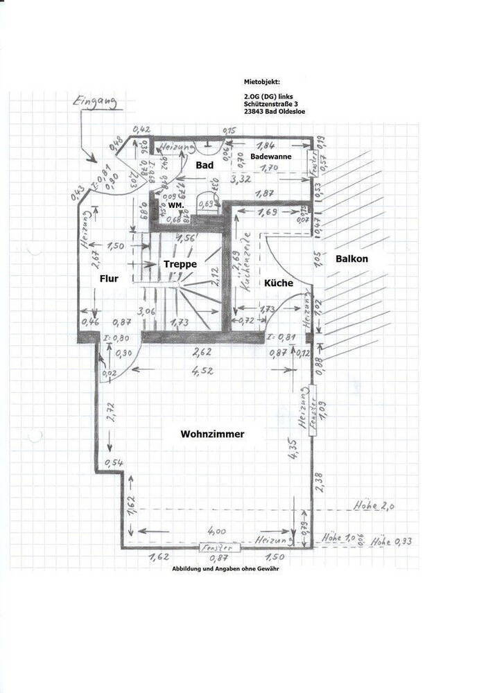 2,5 Zi. Maisonette-Whg. im Zentrum