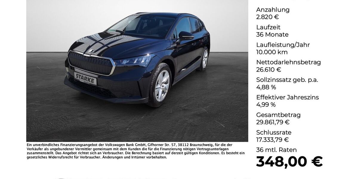 Skoda Enyaq 28.573 km 29.430 &euro; Georgsmarienhütte 49124