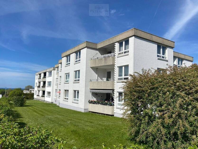 Ruhige und zentrale Wohnung mit Weitblick u?ber Heiligenhafen.