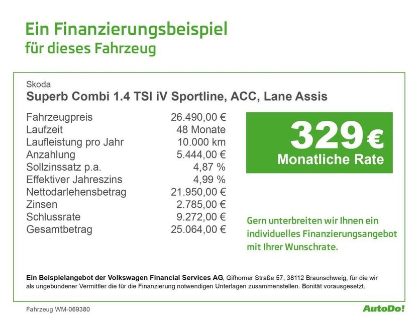Skoda Superb 92.238 km 26.490 € Düren 52353