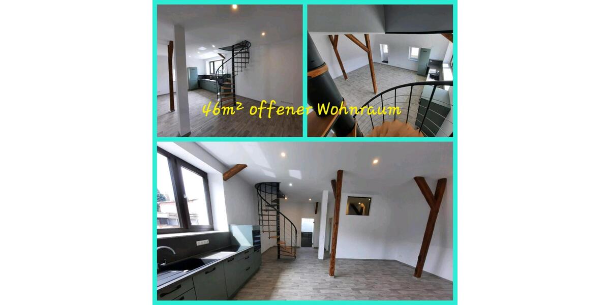 Etagenwohnung Nossen - 1 Zimmer, 115 m&sup2;, 800&euro; | Angebot:26374940