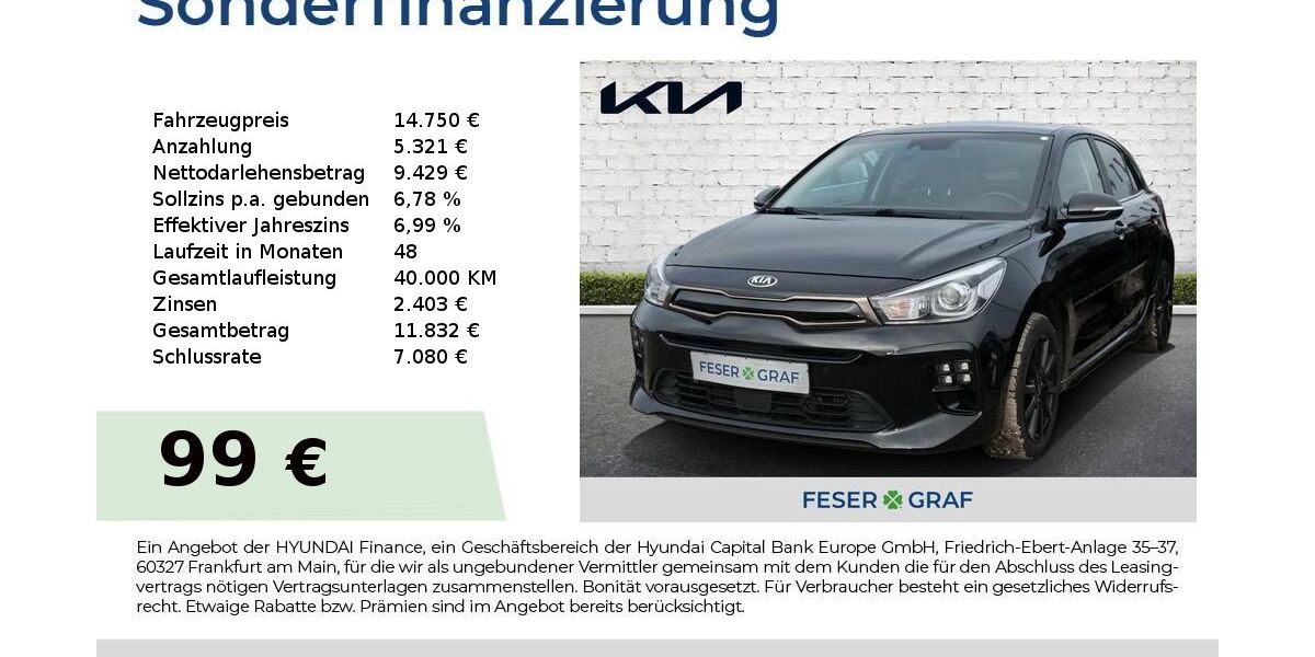 Kia Rio 90.393 km 13.850 &euro; Roth 91154