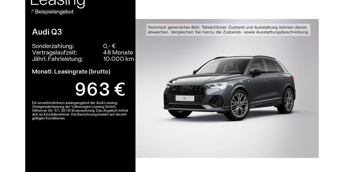 Audi Q3 1.100 km 66.675 &euro; Mühlheim 63165