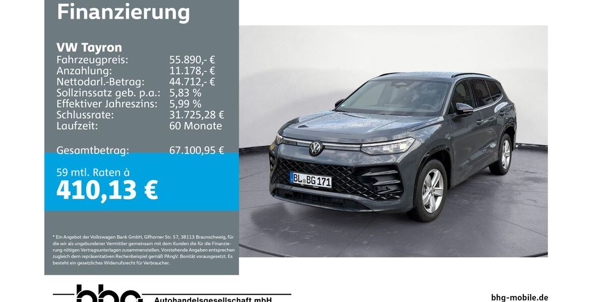 VW Tayron 6.623 km 55.890 &euro; Albstadt 72458