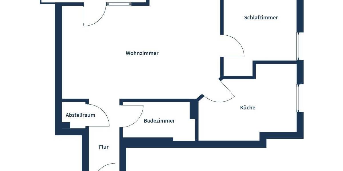 Etagenwohnung Ilmenau - 2 Zimmer, 58 m&sup2;, 99.000&euro; | Angebot:25684154
