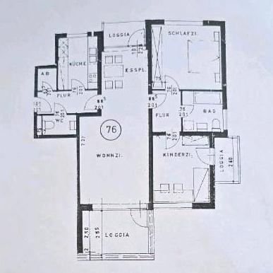 Etagenwohnung Hildesheim Bockfeld - 3 Zimmer, 97 m&sup2;, 165.000&euro; | Angebot:26045030