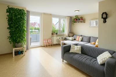 PERFEKTER SCHNITT IN EINEM SEHR GEPFLEGTEN HAUS - Wohnung Markgröningen | Angebot:26566266