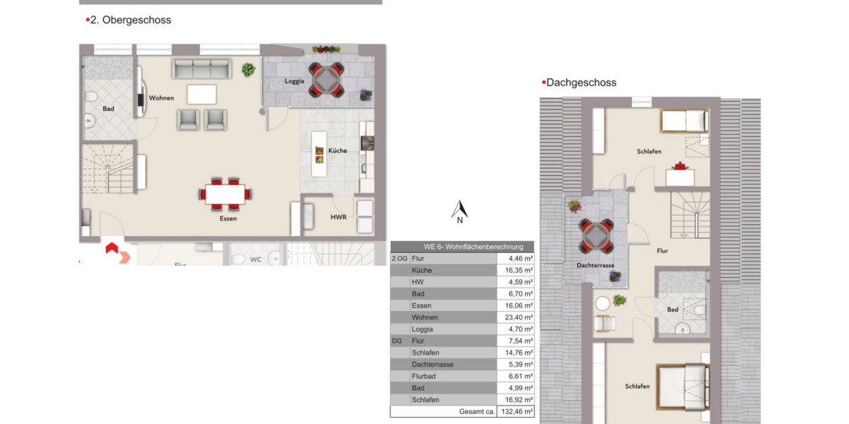 Etagenwohnung Rheda-Wiedenbrück Wiedenbrück - 3 Zimmer, 117 m&sup2;, 568.500&euro; | Angebot:24426613