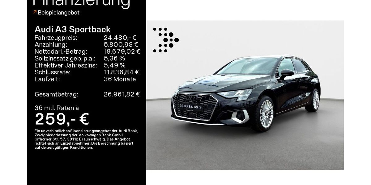 Audi A3 57.600 km 22.790 &euro; Sand am Main 97522