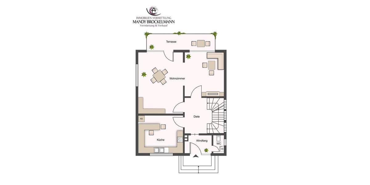 Zentral gelegenes Haus mit schönem Grundstück und Entwicklungspotenzial! 4 zimmer