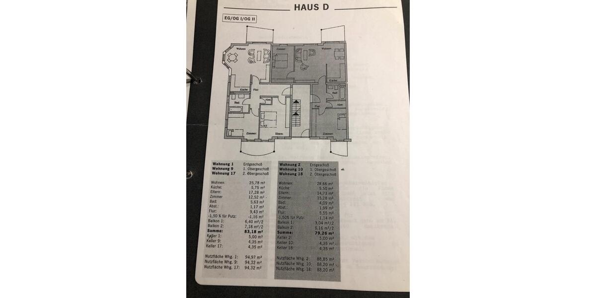 3 -Zimmer Wohnung im 1.Stock mit 2 Balkonen 3 zimmer