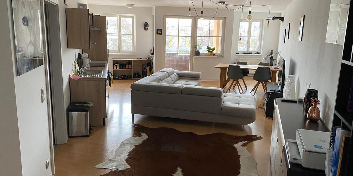 Helle 2,5-R-Whg 70,24 qm Balkon, Abstellraum, Einbauküche - Appartement Großenhain | Angebot:26287288