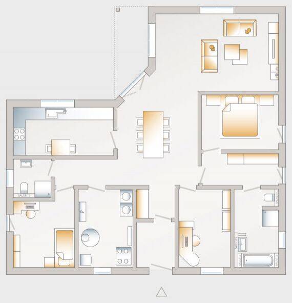 Bungalow Barleben - 5 Zimmer, 141 m&sup2;, 387.000&euro; | Angebot:26189928