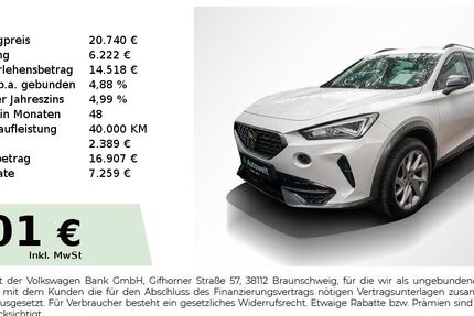 Cupra Formentor 94.400 km 20.740 &euro; Nürnberg 90431