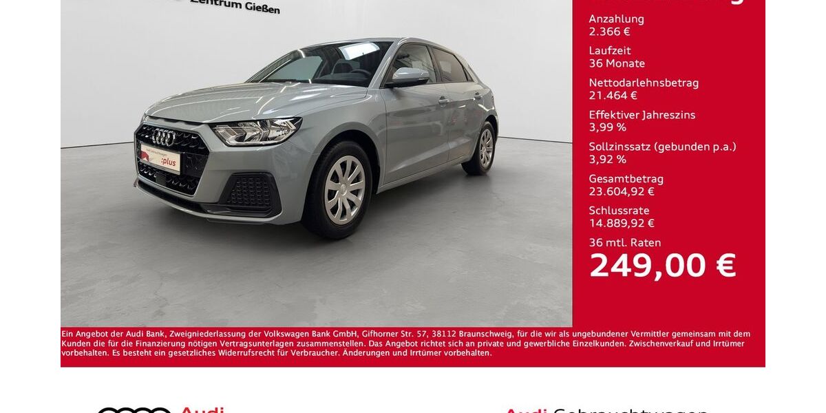 Audi A1 7.650 km 23.830 &euro; Giessen 35394