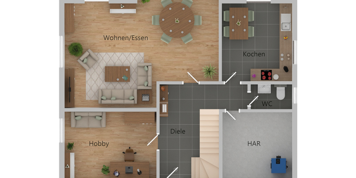 Wir bauen Orte zum Wohlfühlen... - Einfamilienhaus Döbeln | Angebot:23782351