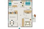 Etagenwohnung Oer-Erkenschwick Erkenschwick - 3.5 Zimmer, 65 m&sup2;, 579&euro; | Angebot:25871626