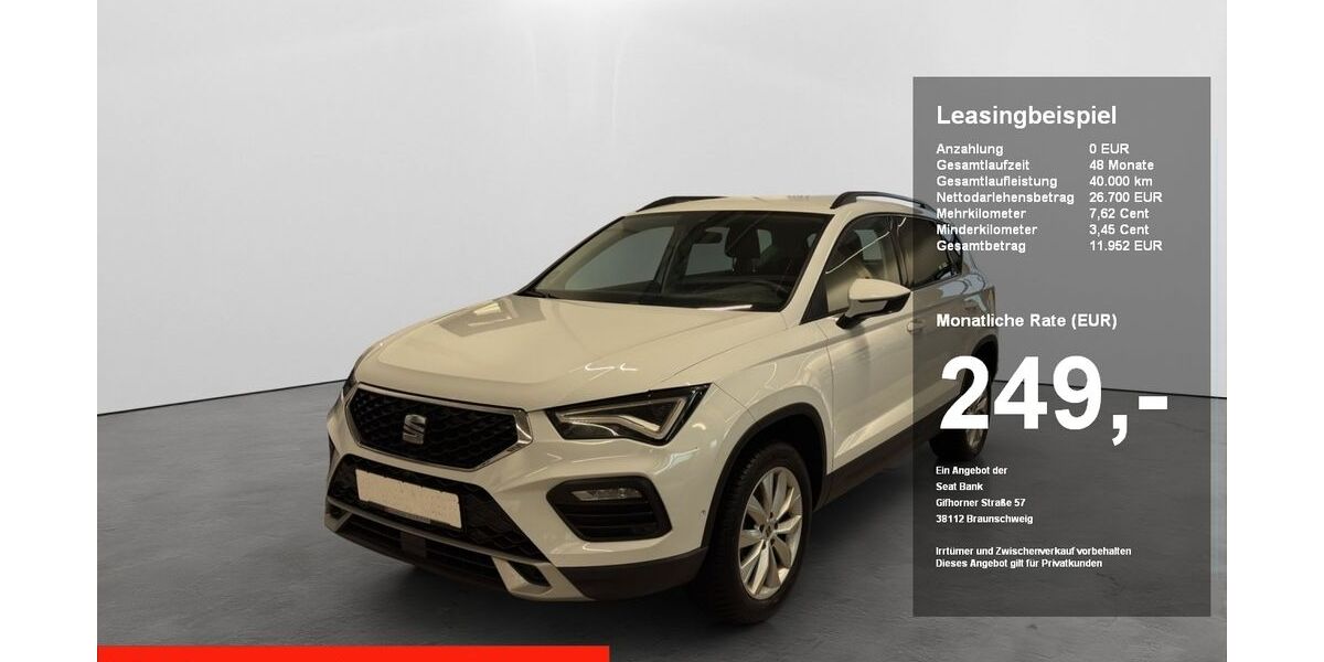 Seat Ateca 26.550 km 25.350 &euro; Regensburg 93055