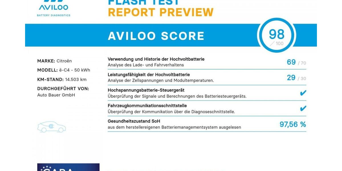 Citroen ë-C4 23.873 km 24.290 &euro; Marktheidenfeld 97828