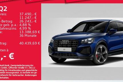 Audi Q2 8.460 km 37.490 &euro; München 81825