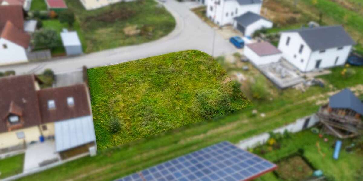 Ihr Bauplatz im Grünen | Frei - ruhig - gut geschnitten - Grundstück Rohrbach Waal Waal | Angebot:23824970