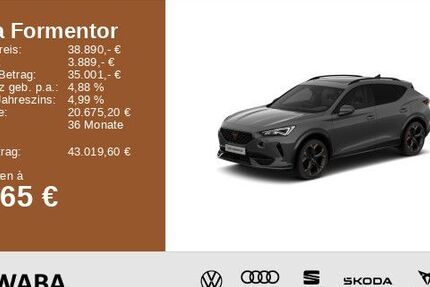 Cupra Formentor 38.800 km 38.890 &euro; Gersthofen 86368