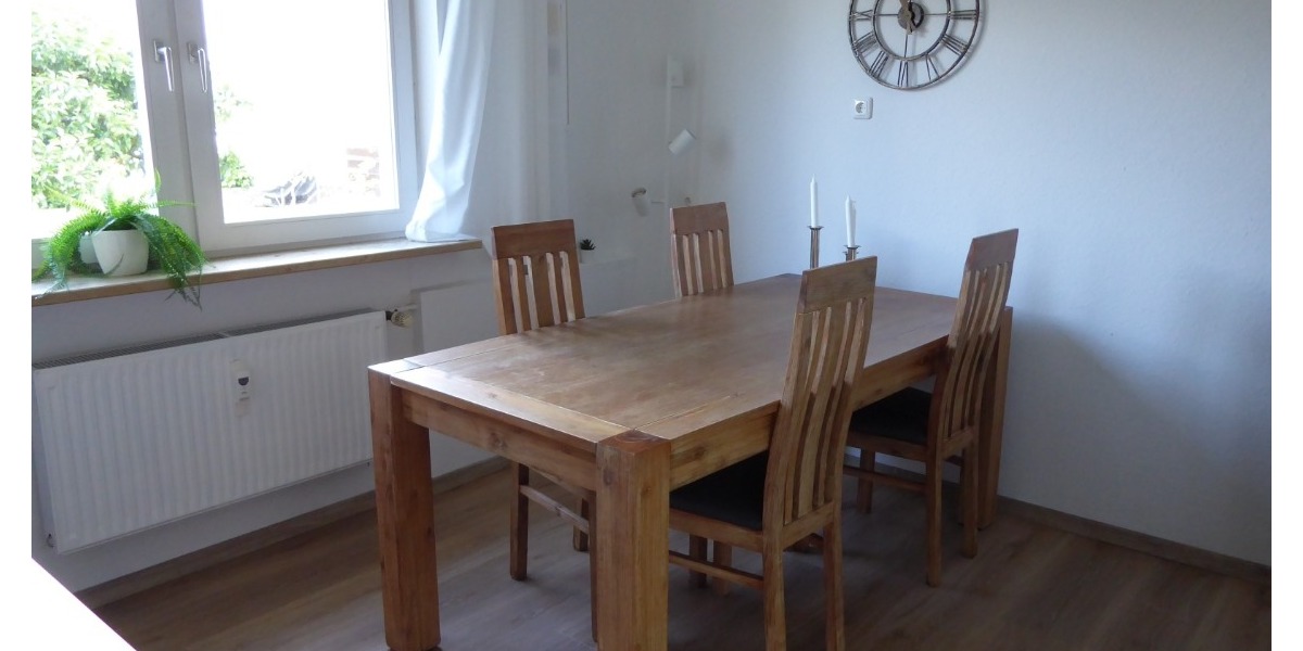 Attraktive 3-Zimmer-Wohnung in Hirschaid – Erstbezug nach Komplettsanierung, voll möbliert!!! - Erdgeschoßwohnung Hirschaid | Angebot:26864027