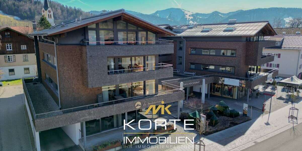 Etagenwohnung Oberstaufen - 2 Zimmer, 58 m&sup2;, 395.000&euro; | Angebot:25266608