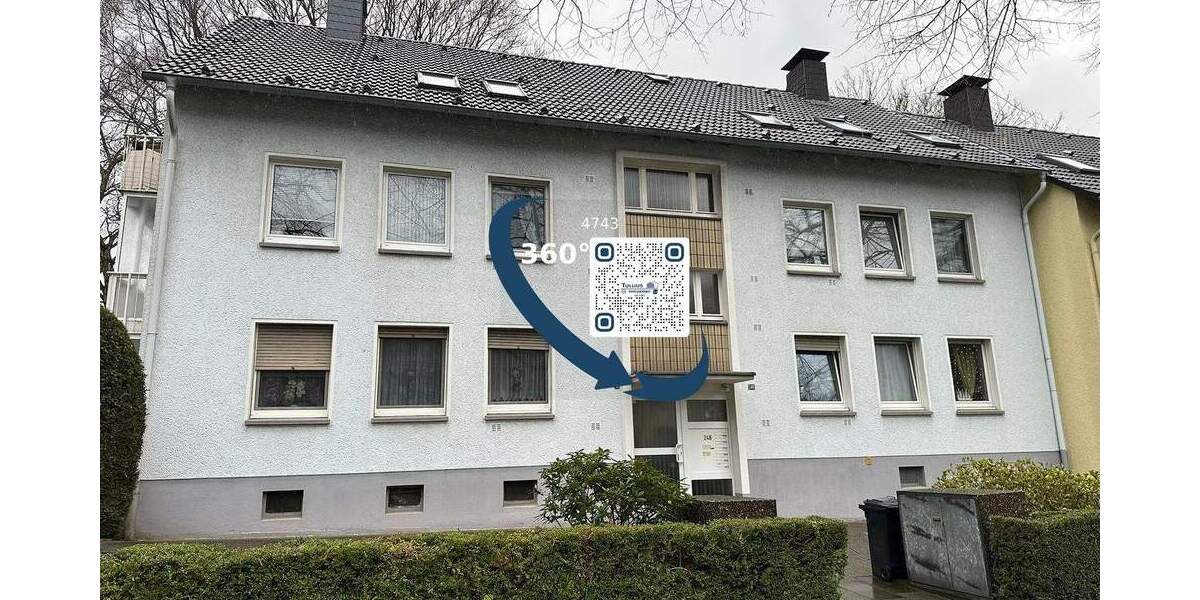 Etagenwohnung Essen Borbeck-Mitte - 3 Zimmer, 65 m&sup2;, 165.000&euro; | Angebot:25427936