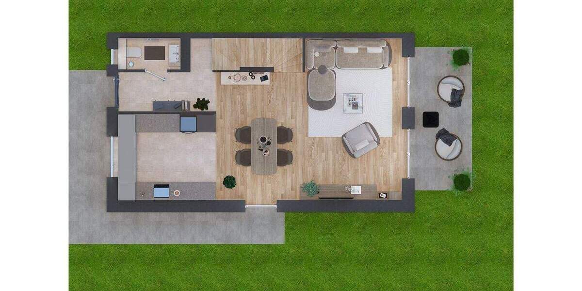 Reihenmittelhaus Ulm Donaustetten - 5 Zimmer, 124 m&sup2;, 497.000&euro; | Angebot:23964813