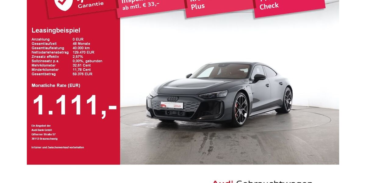 Audi RS e-tron GT 18.957 km 118.660 &euro; Plattling 94447