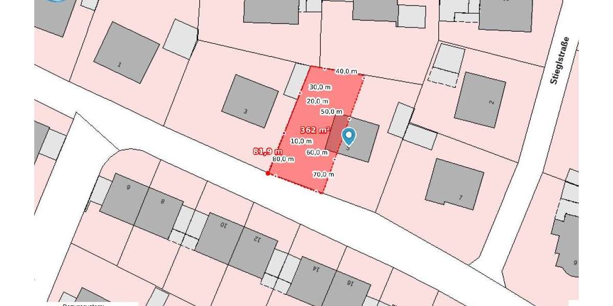 Grundstück zu verkaufen in Altmühldorf 254.880 € 360 m² zimmer